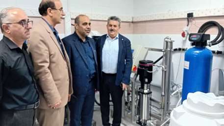  رونمایی از دستگاه RO  دیالیز